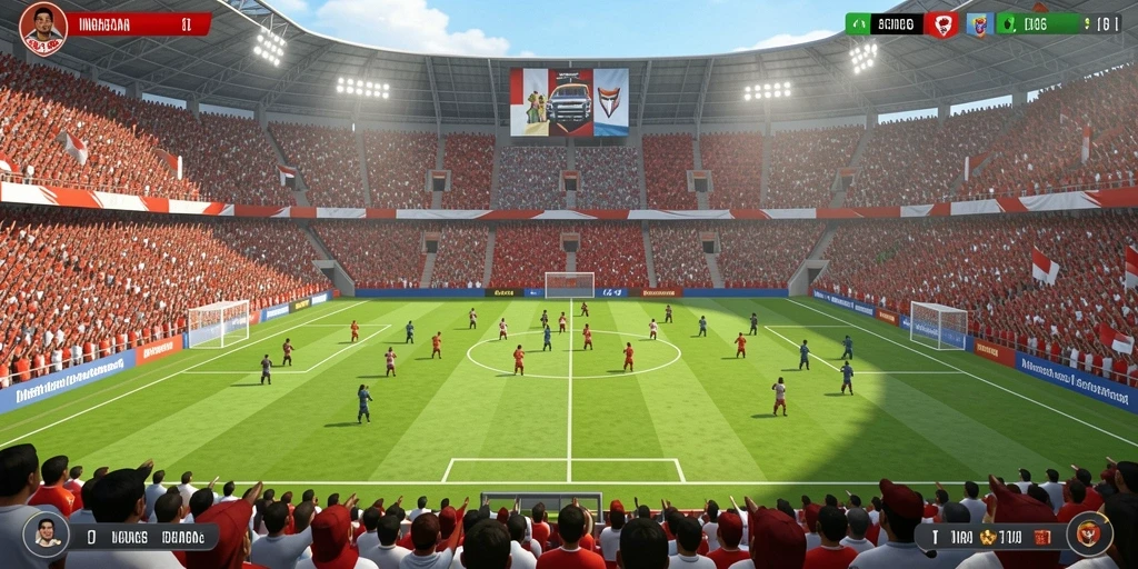 Tampilan pembuka game CINASIPIT yang menarik.