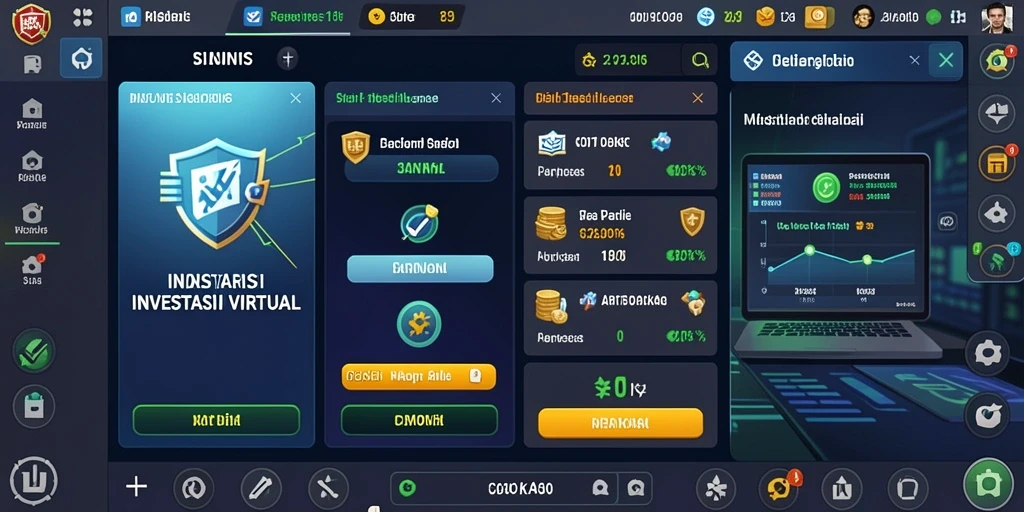 Tampilan antarmuka yang menarik dan user-friendly.