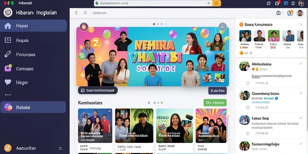 Tampilan antarmuka yang menarik dan intuitif.