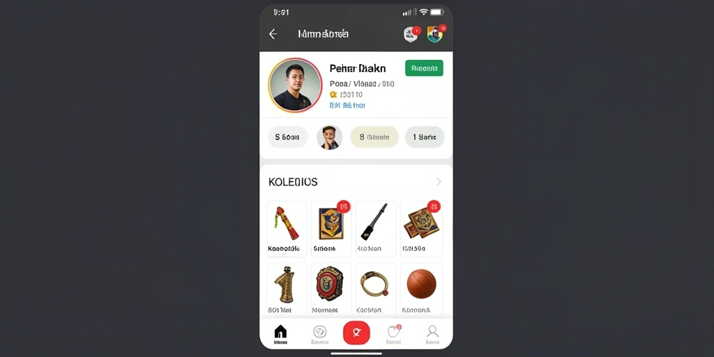 Tampilan awal IDRGAME yang menarik dan user-friendly.