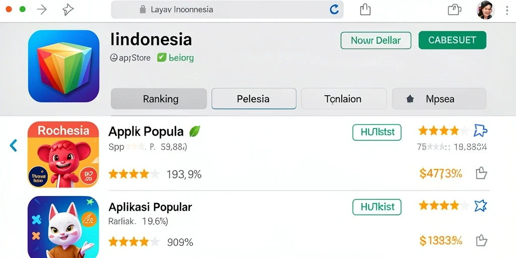Screenshot menunjukkan petualangan di taman sakura yang indah.