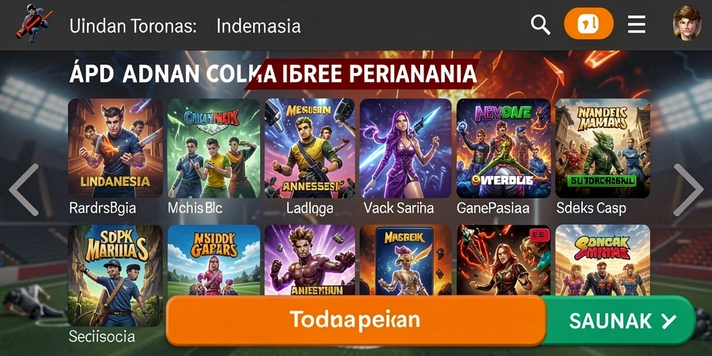 Tampilan antarmuka yang ramah pengguna dan menarik.