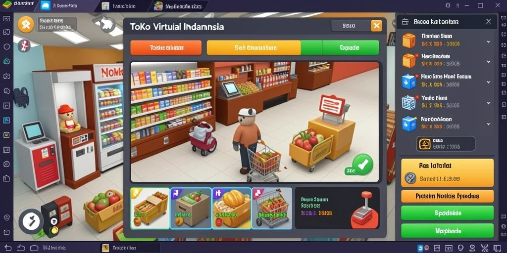 Tampilan grafis yang memukau dan penuh warna.