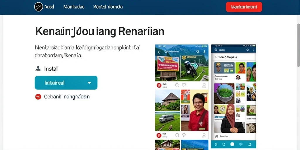 Tampilan antarmuka yang menarik dan mudah digunakan.