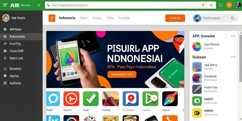 Tampilan antarmuka aplikasi yang menarik dan mudah dinavigasi.