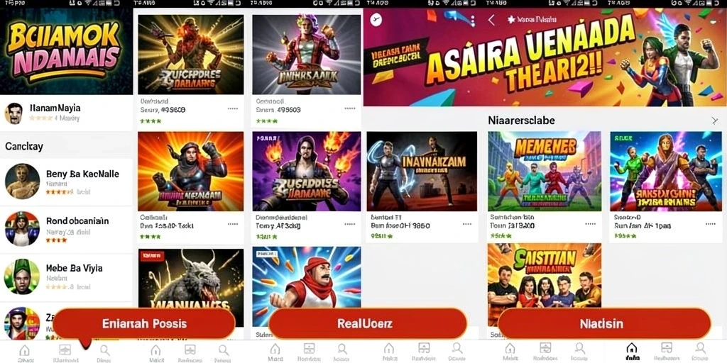 Menampilkan karakter unik dan menarik.