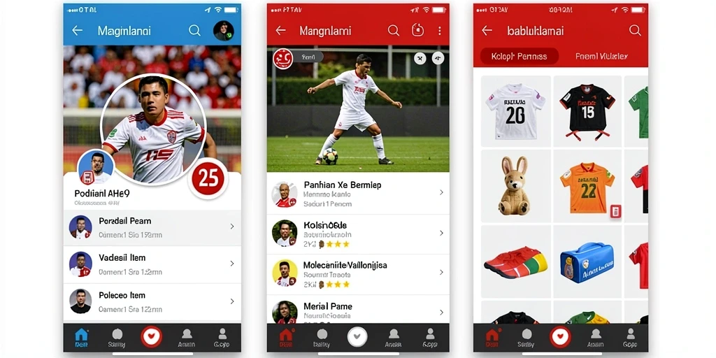 Tampilan utama yang menarik dan intuitif.